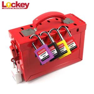 Портативний сталевий захисний короб Lotoout Loto Group Lockout